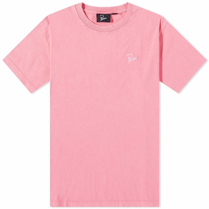 Photo: By Parra Men's Classic Logo T-Shirt in Pink