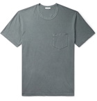 James Perse - Combed Cotton Jersey T-Shirt - Blue