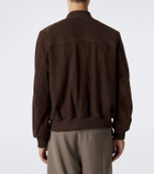 Arma Didier suede bomber jacket