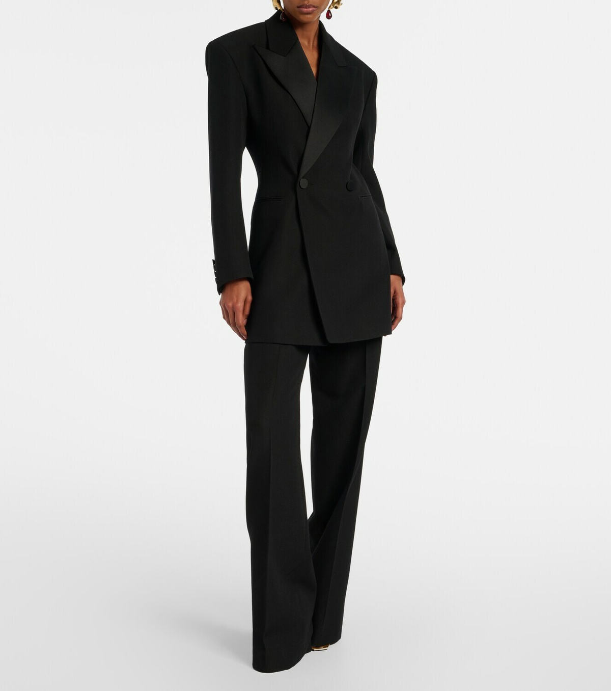 Saint Laurent Wool-blend blazer