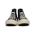 Converse Black and Grey Suede Chuck High Sneakers