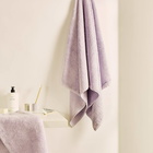 Tekla Fabrics Organic Terry Bath Towel in Lavender