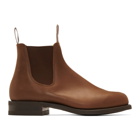 R.M. Williams Brown Comfort Turnout Chelsea Boots