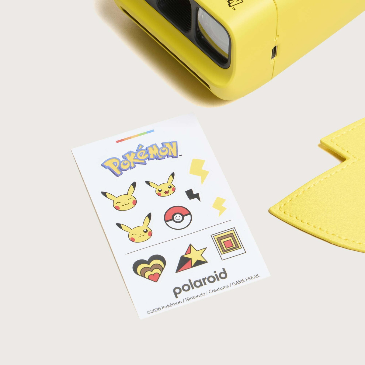 Polaroid Go Generation 3 - Pokemon Pikachu Edition in Yellow
