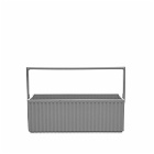 Hachiman Omnioffre Stacking Storage Box - Small in Grey
