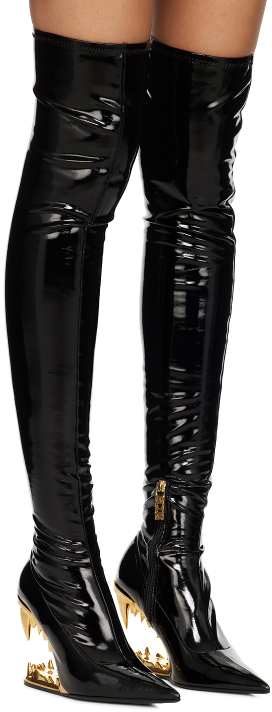 GCDS Black Morso Boots