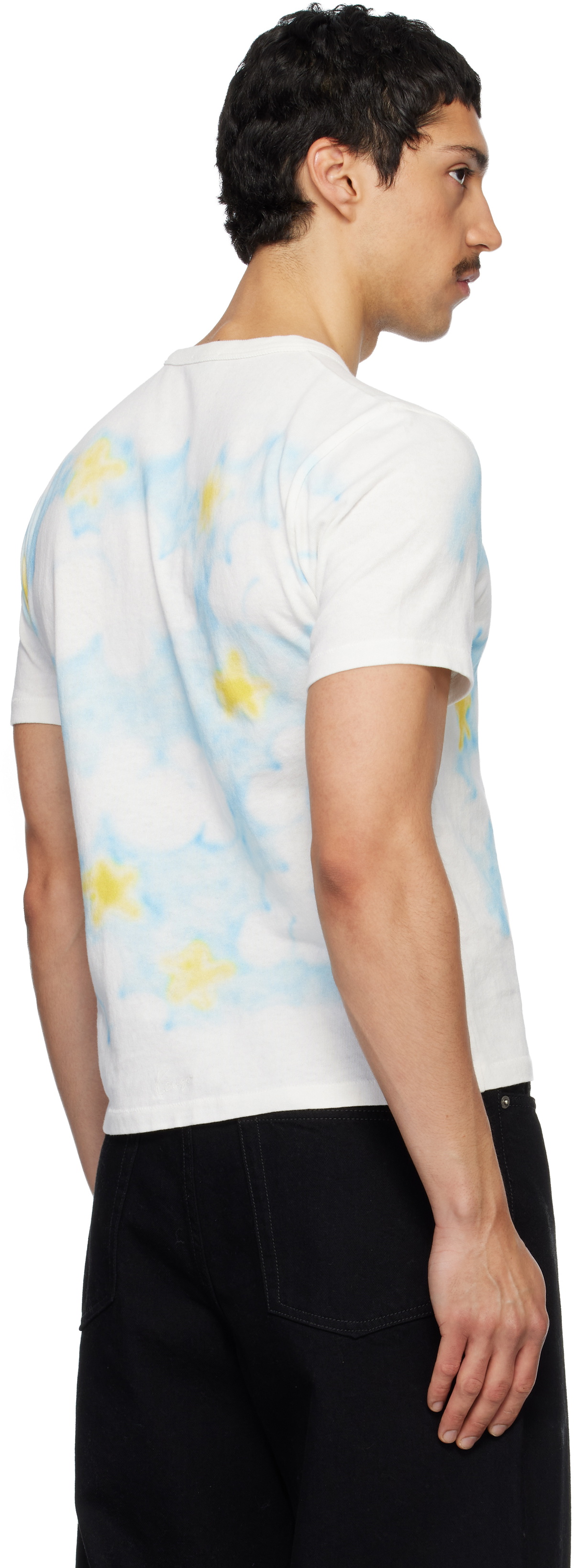Kenzo Off-White Kenzo Paris 'KENZO Cartoon' Slim T-shirt