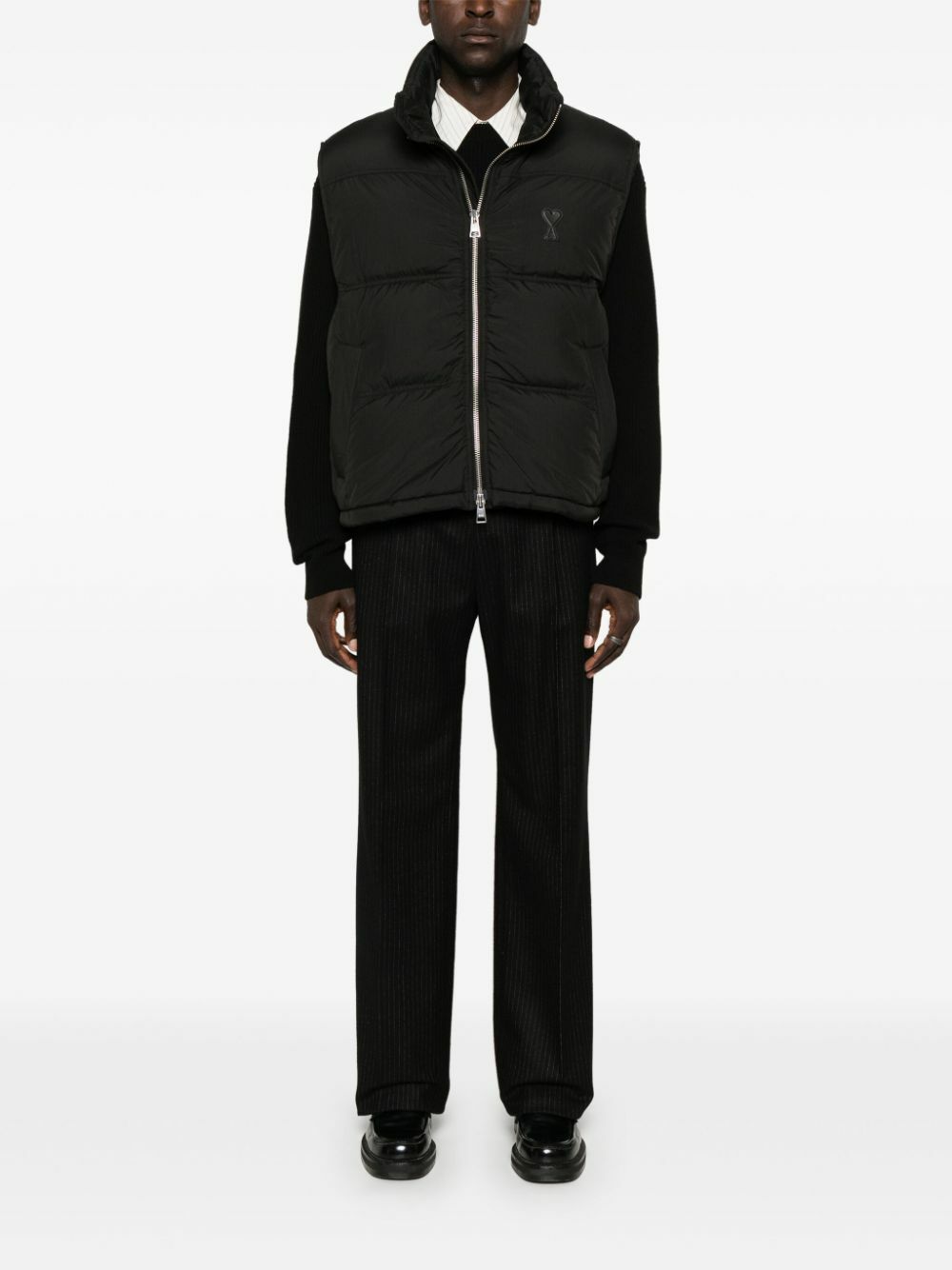 AMI PARIS - Ami De Coeur Nylon Down Vest