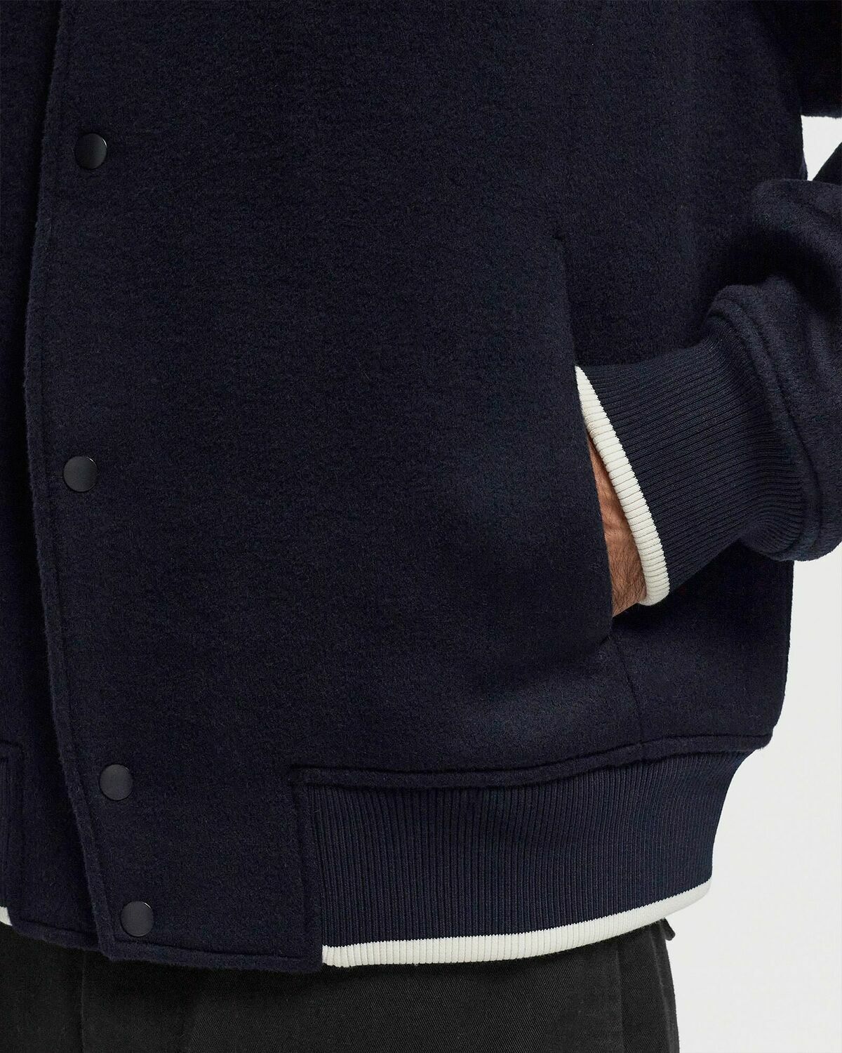 Axel Arigato Chateau Axel Bomber Jacket Blue Bomber Jackets/College Jackets