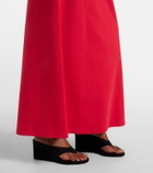 The Frankie Shop Malo cotton jersey maxi dress