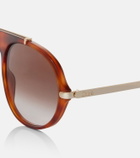 Chloé Aly aviator sunglasses