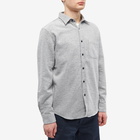 Portuguese Flannel Men's Off Rail Flannel Shirt in Grey