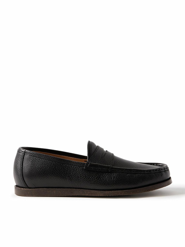 Photo: Yuketen - Full-Grain Leather Penny Loafers - Black