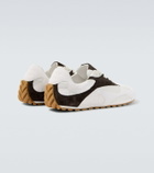 Bottega Veneta Orbit Flash suede-trimmed sneakers