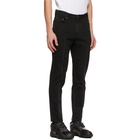 Juun.J Black Front Seam Jeans