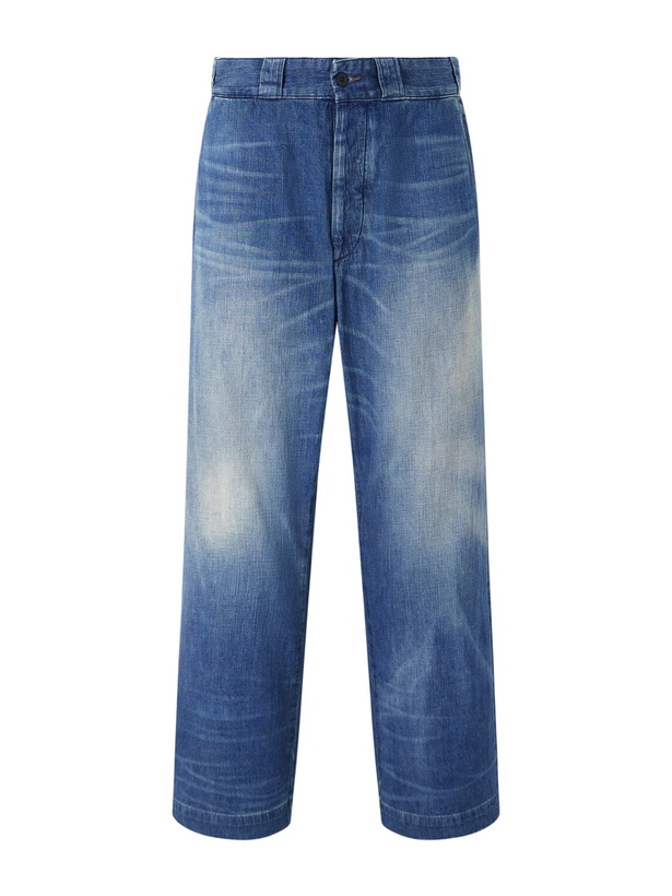 Photo: Polo Ralph Lauren - Straight-Leg Paneled Jeans - Blue