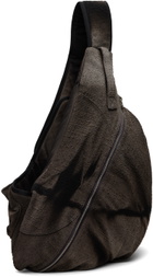 JiyongKim Black Sun-Bleached Sling Bag