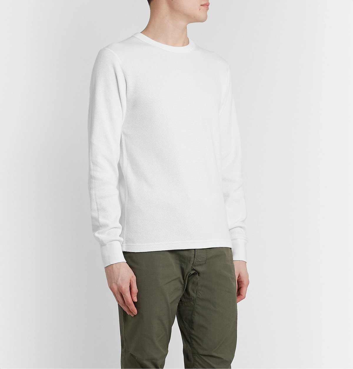 visvim - Three-Pack Cotton-Jersey Thermal T-Shirts - White Visvim