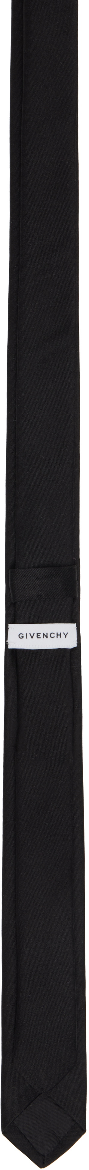 Givenchy Black Silk Tie