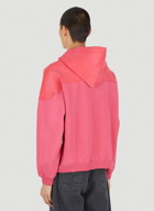 Two Tone Hooded Sweatshirt in Pink