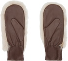 Tiger of Sweden Brown Chiro Leather Gloves