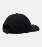Saint Laurent Cassandre felted baseball cap