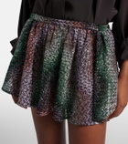 Missoni Sequined lamé miniskirt