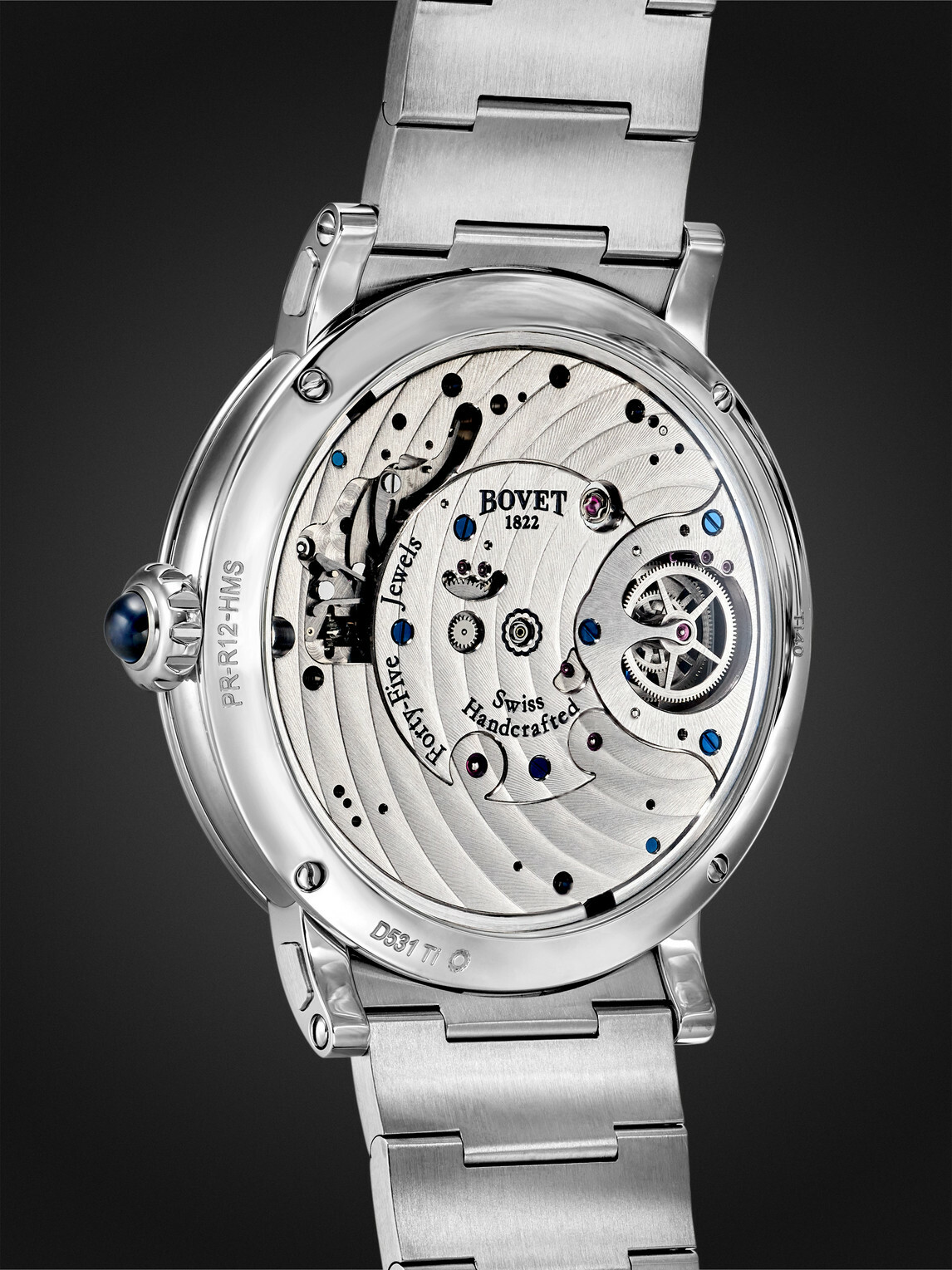 Bovet - Récital 12 Hand-Wound Titanium Watch, Ref. No. R12C2-0002