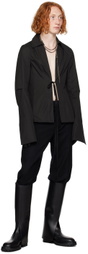 Ann Demeulemeester Black Lambrecht Shirt