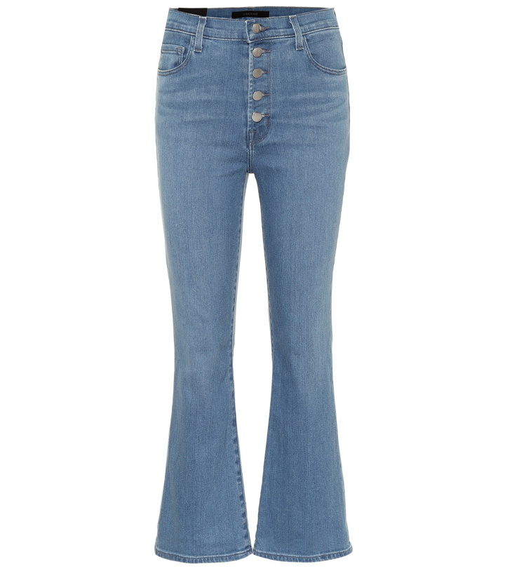 Photo: J Brand - Lillie high-rise flared jeans