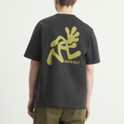 Gramicci Men's Running Man T-Shirt in Vintage Black