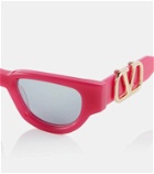 Valentino V-Due cat-eye sunglasses