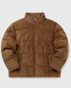Calvin Klein Jeans LS CORDUROY MID WT PUFFER JACKET Brown Mens Down & Puffer Jacket