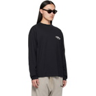 Fear of God ESSENTIALS Black Classic Long Sleeve T-shirt