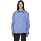 Marni Blue Jersey Pocket Shirt