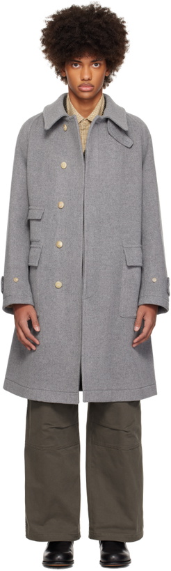 Photo: KAPTAIN SUNSHINE Gray Traveller Coat