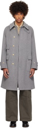 KAPTAIN SUNSHINE Gray Traveller Coat