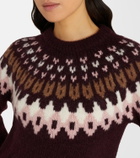 Veronica Beard Anne Fair Isle wool-blend sweater