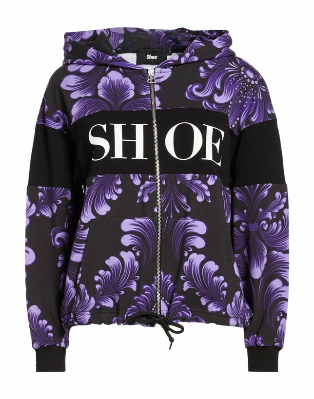 Photo: Shoe Womens Sweatshirt in Purple