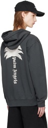 Palm Angels Gray 'The Palm' Hoodie