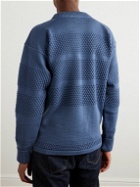 S.N.S Herning - Fisherman Wool Sweater - Blue
