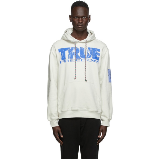 MCQ Off-White True Freedom Relaxed Hoodie McQ Alexander McQueen