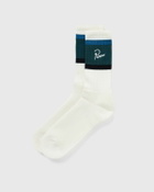 By Parra SIGNATURE STRIPED CREW SOCKS green/white Men