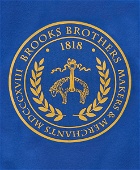 Brooks Brothers Men's French Terry University Sweatshirt | Blue
