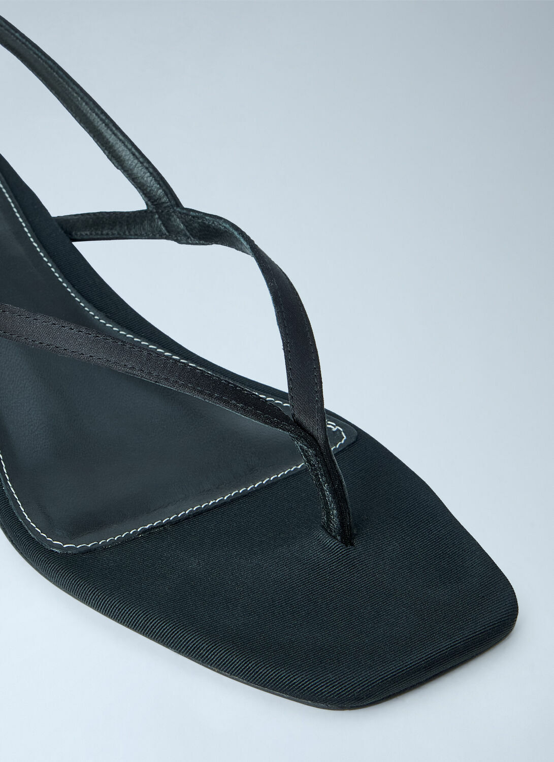 Toteme Slingback Satin Sandals