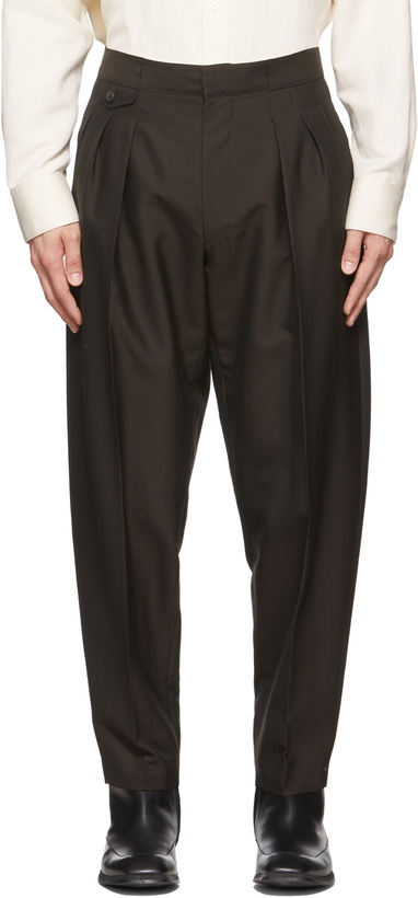 Photo: The Row Brown Lashito Trousers