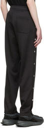 Valentino Black Nylon Trousers