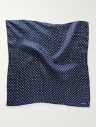 TOM FORD - Polka-Dot Silk-Twill Pocket Square