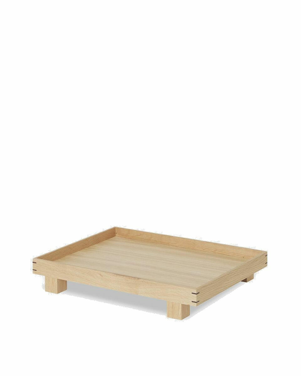 Photo: Ferm Living Bon Wooden Tray Small Brown - Mens - Home Deco