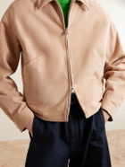 Valstar - Stan Suede Bomber Jacket - Neutrals